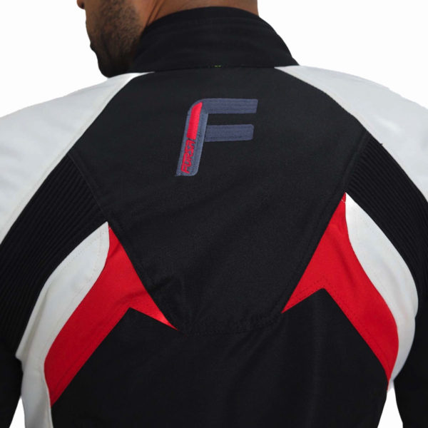 Jaqueta Sport Gavia New Black Red White - Image 2