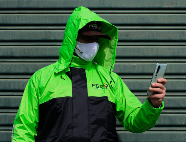 Capa de Chuva Forza Black Green