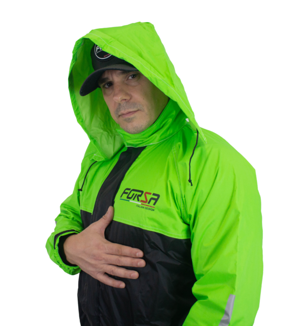 Capa de Chuva Forza Black Green - Image 4