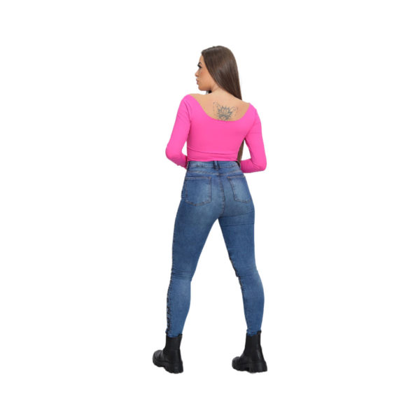 Blusa Segunda Pele de Verão Gola Canoa Pink - Image 6