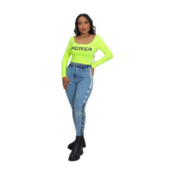 Blusa Segunda Pele de Verão Gola Canoa Green - Image 6