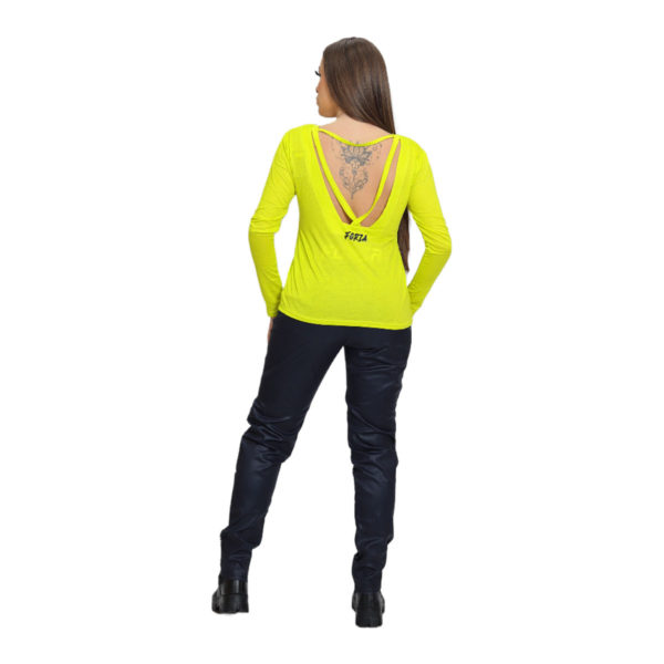 Blusa Forza em V Feminina Yellow - Image 3