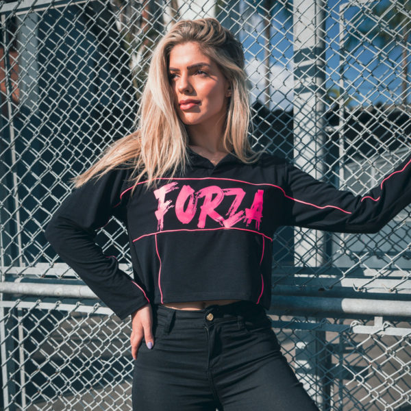 Cropped Forza Viés Pink Flúor - Image 4