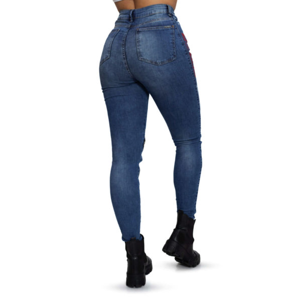 Calça Forza Jeans Feminina com proteção - Image 4