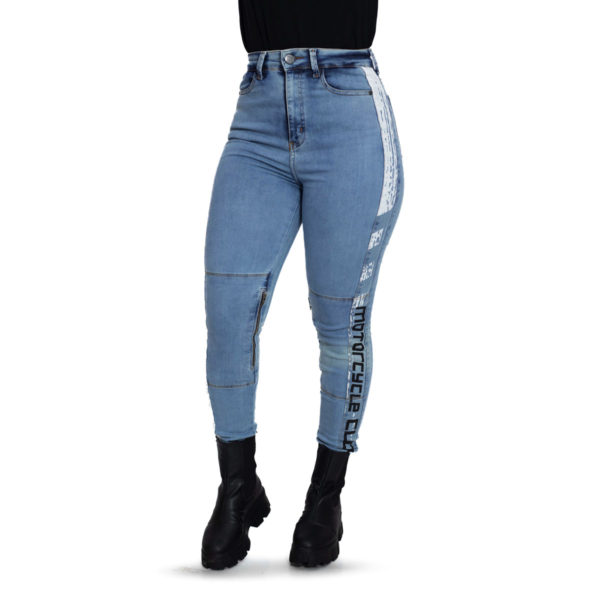Calça Forza Jeans Feminina com proteção Azul Claro - Image 2