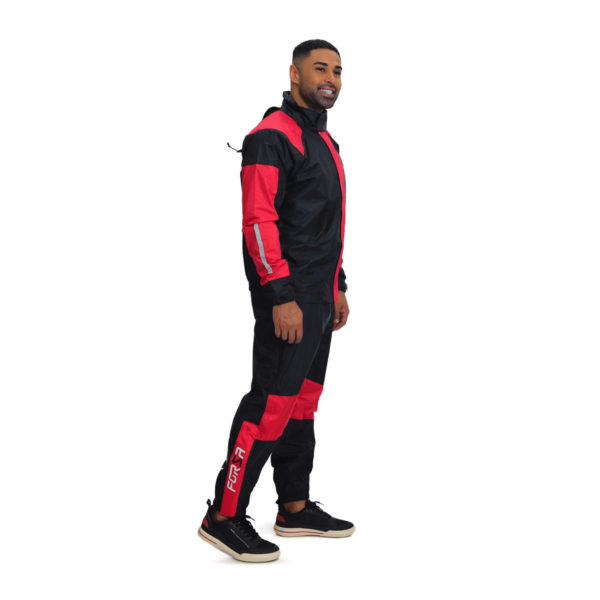 New Capa de Chuva Black Red - Image 5