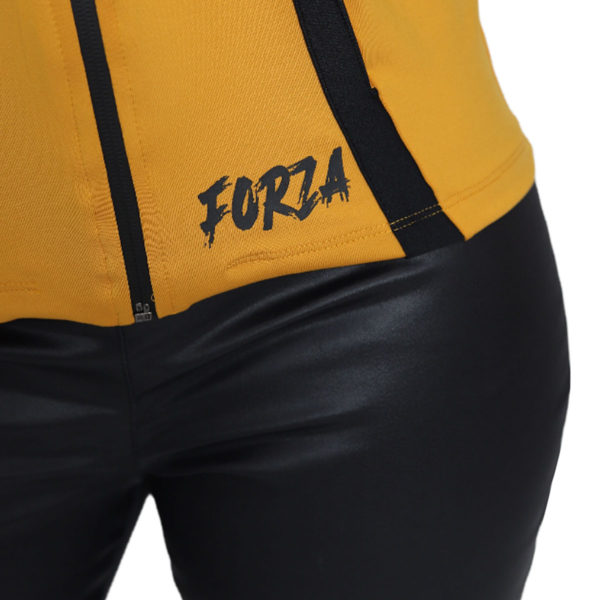 Blusa Segunda Pele Lívia Feminina com Capuz - Yellow - Image 4