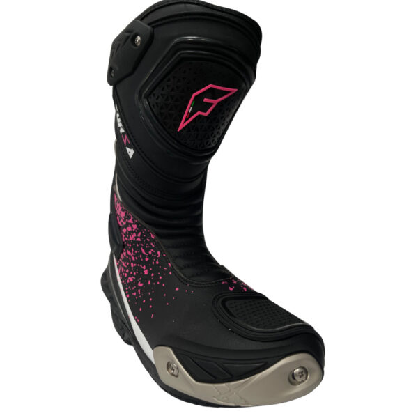 Bota Forza Long Rider Feminina - Black Pink White (LANÇAMENTO) - Image 4
