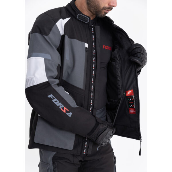 Jaqueta Cosmos Touring Black-Dark Grey-Ice Grey (LANÇAMENTO) - Image 7