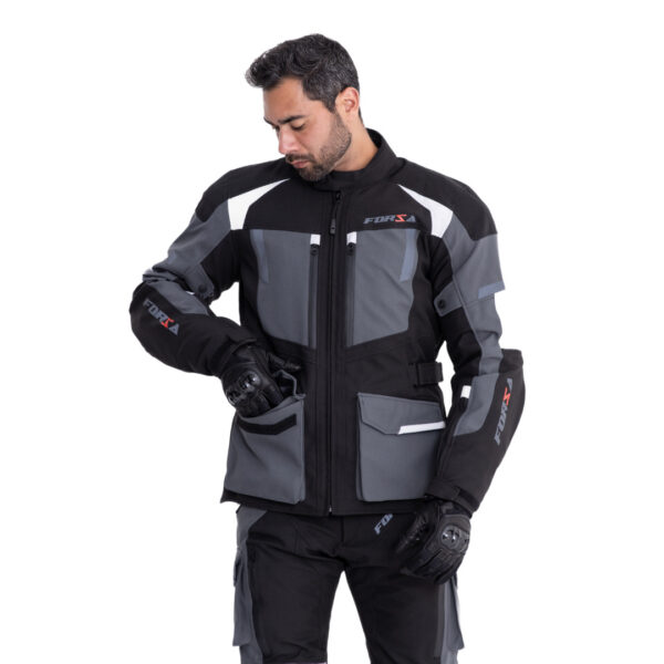 Jaqueta Cosmos Touring Black-Dark Grey-Ice Grey (LANÇAMENTO) - Image 4