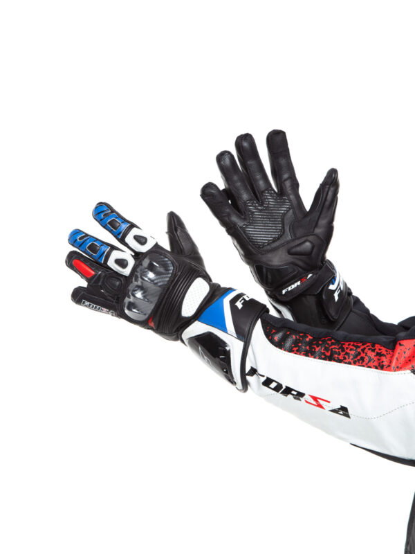 Luva Forza RS 2 Men - Black Red White Blue (LANÇAMENTO)